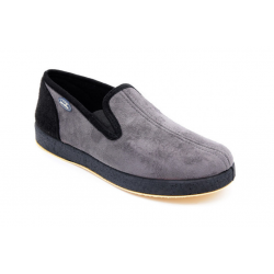 RISOUL Gris - Pantoufles...