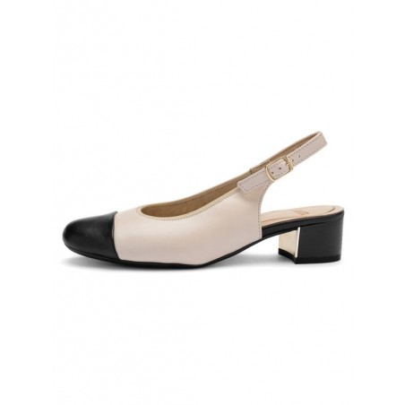 NIZZA Beige Bout Noir