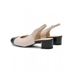 NIZZA Beige Bout Noir