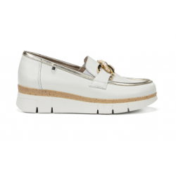 INDIA Blanc - Mocassins...